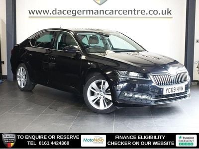 Used Skoda Superb SE L 190 HP (139 kW) 2019 Black Hatchback
