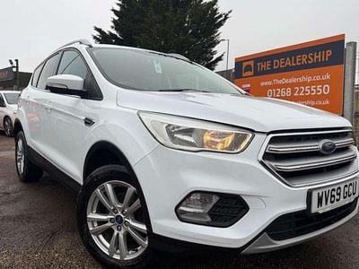 White Used 2019 Ford Kuga Zetec SUV | £8,090 (Good price)