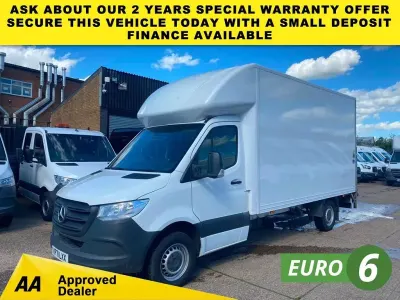 Used Mercedes Sprinter Progressive 161 HP (118 kW) 2021 White Van