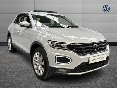 Used VW T-Roc SEL 150 HP (110 kW) 2021 Silver SUV