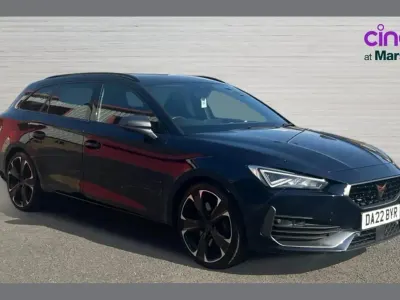 Used Cupra Leon VZ2 245 HP (180 kW) 2022 Blue Estate