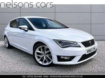 Used Seat Leon FR 2015 White Hatchback