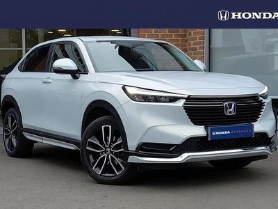 Used Honda HR-V Elegance 152 HP (111 kW) 2022 Platinum white SUV