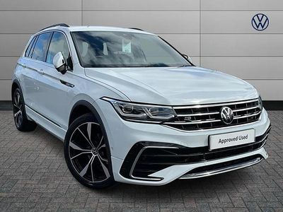 Used VW Tiguan R-line 150 HP (110 kW) 2023 White SUV