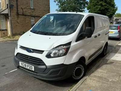 Used Ford Transit Custom 105 HP (77 kW) 2018 White Van