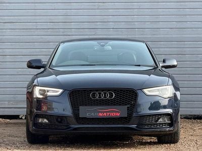 Begagnad Audi A5 Black Edition 177 HK (130 kW) 2014 Blå Sportkupé