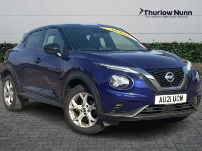Used Nissan Juke N-Connecta 114 HP (83 kW) 2021 Blue SUV