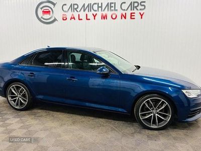 Used Audi A4 2017 Blue Sedan