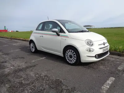 Used Fiat 500 Lounge 69 HP (50 kW) 2016 White Hatchback