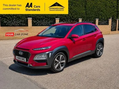 Used Hyundai Kona Premium SE 2018 Red SUV