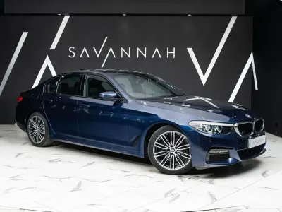 Used BMW 530 M Sport 265 HP (194 kW) 2020 Blue Sedan