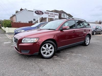 Used Volvo V50 2008 Red Estate