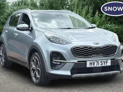 Used Kia Sportage GT-Line S 177 HP (130 kW) 2021 Silver SUV