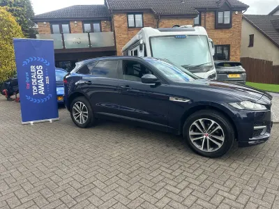 Used Jaguar F-Pace R-Sport 180 HP (132 kW) 2017 Blue SUV