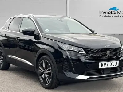 Used Peugeot 3008 Premium 131 HP (96 kW) 2021 Nera black metallic SUV