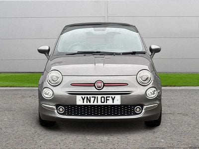 Used Fiat 500 Red 70 HP (51 kW) 2021 Grey Hatchback