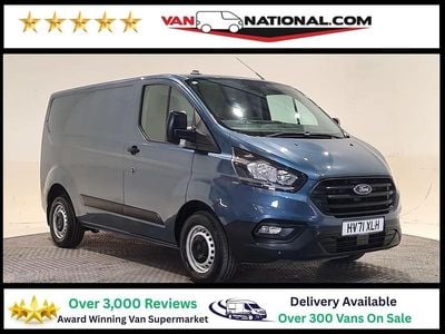 Blue Used 2021 Ford Transit Custom Van | £14,490 (Good price)