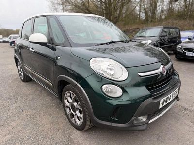 Usado Fiat 500L Trekking 85 HP (62 kW) 2014 Verde Monovolume