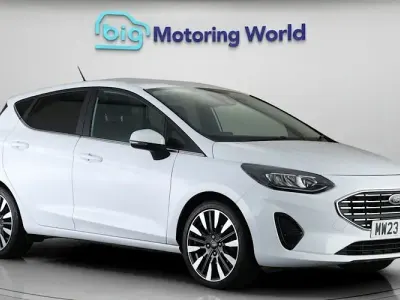 Used Ford Fiesta Titanium X 125 HP (91 kW) 2023 White Hatchback