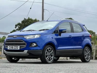 Used Ford Ecosport Titanium 95 HP (69 kW) 2016 Blue SUV