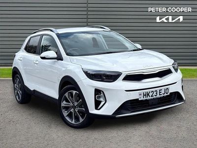 Used Kia Stonic 118 HP (86 kW) 2023 White SUV