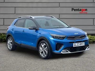 Used Kia Stonic GT-Line S 117 HP (86 kW) 2023 Blue SUV