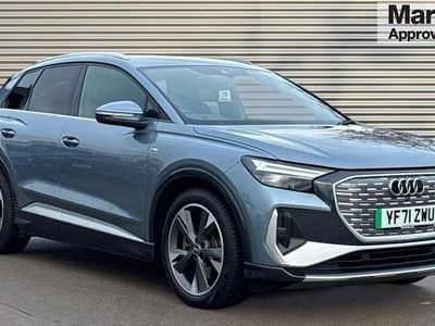 Blue Used 2021 Audi Q4 e-tron S-Line SUV | £26,490 (Good price)