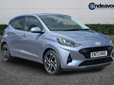 Used Hyundai i10 Premium 67 HP (49 kW) 2023 Blue Hatchback