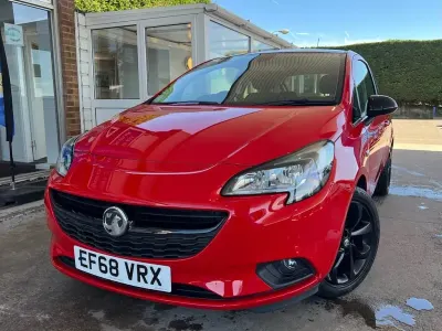 Used Vauxhall Corsa 75 HP (55 kW) 2019 Lava red Hatchback