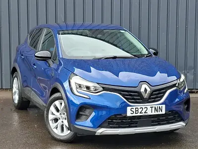 Used Renault Captur Iconic 91 HP (66 kW) 2022 Blue SUV
