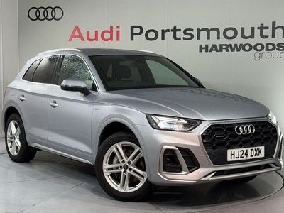 Silver Used 2024 Audi Q5 S-Line SUV | £34,190 (Good price)
