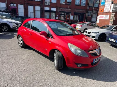 Used Vauxhall Corsa 2008 Red Hatchback