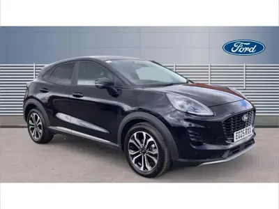 Used Ford Puma Titanium 123 HP (90 kW) 2025 Black SUV