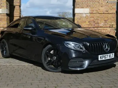 Used Mercedes E220 AMG Line Premium Plus 2017 Black Coupe