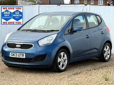 Used Kia Venga 90 HP (66 kW) 2013 Blue Hatchback