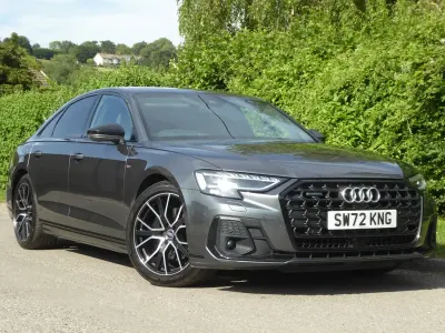 Used Audi A8 Black Edition 286 HP (210 kW) 2023 Grey Sedan