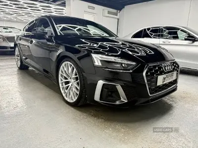 Used Audi A5 S-Line 2021 Black Coupe