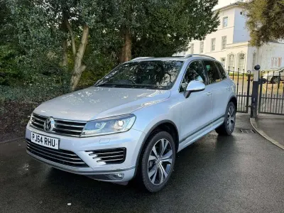 Used VW Touareg R-line 262 HP (192 kW) 2015 Silver SUV