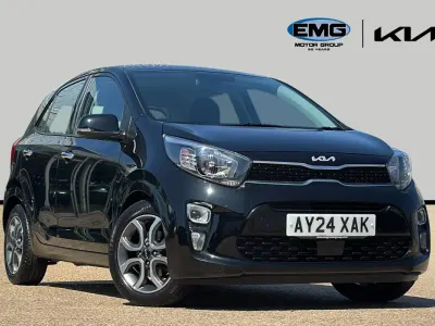 Used Kia Picanto 66 HP (48 kW) 2024 Black Hatchback