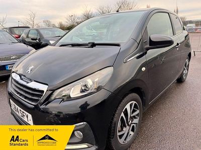 Used Peugeot 108 Allure 82 HP (60 kW) 2014 Black Hatchback