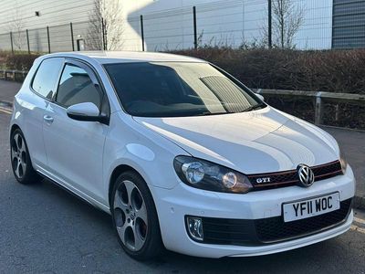 Used VW Golf VI GTI 2011 White Hatchback