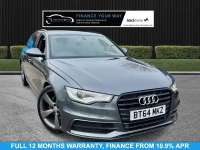 Usado Audi A6 Black Edition 190 CV (139 kW) 2014 Gris Familiar