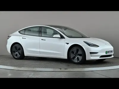 Used Tesla Model 3 Standard Range 208 kW (283 HP) 2021 White Sedan