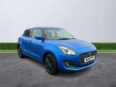 Blue Used 2018 Suzuki Swift SZ5 Hatchback | £8,569 (Fair price)