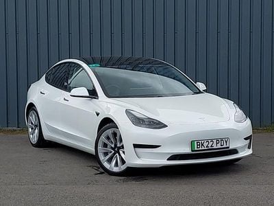 Used Tesla Model 3 RWD 208 kW (283 HP) 2022 White Sedan