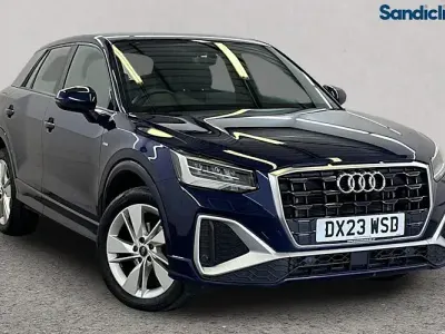 Used Audi Q2 S-Line 150 HP (110 kW) 2023 Blue SUV