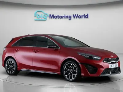Used Kia Ceed GT-Line 138 HP (101 kW) 2024 Red Hatchback