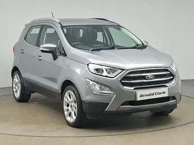 Used Ford Ecosport Titanium 125 HP (91 kW) 2021 Silver SUV