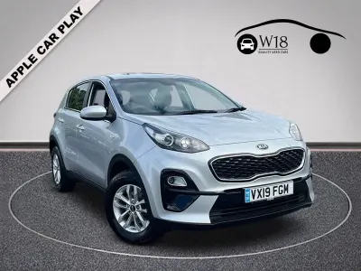 Used Kia Sportage 130 HP (95 kW) 2019 Silver SUV