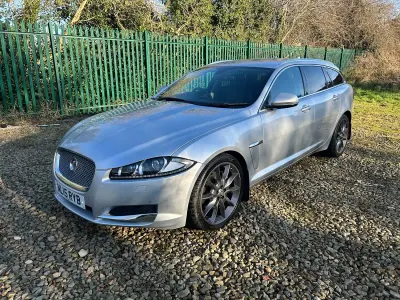 Used Jaguar XF Luxury 2015 Silver Estate